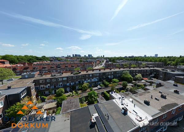 Luchtfoto van daken en dakgoten in Dokkum Luchtfoto van daken en dakgoten in Dokkum