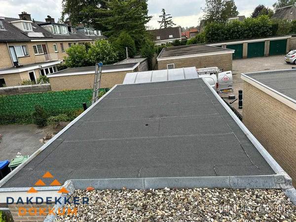 Dakinspectie plat dak na renovatie in Dokkum Dakinspectie plat dak na renovatie in Dokkum
